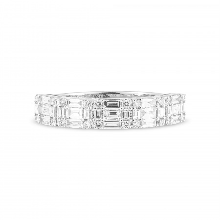 Золотое кольцо с бриллиантами Baguette SCR040880-003