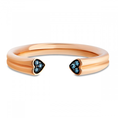 Золотое кольцо Naviblue с бриллиантами D467RP