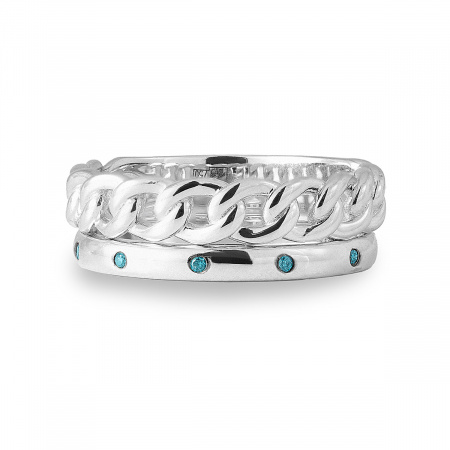 Золотое кольцо с бриллиантами Naviblue JD1653R