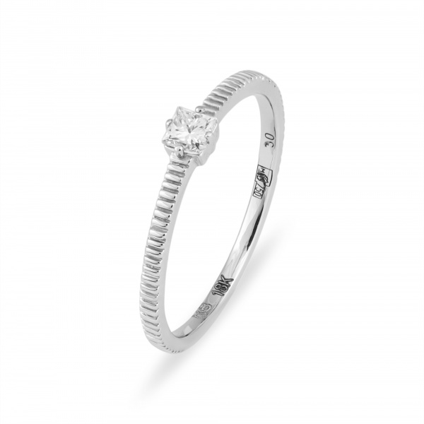 Золотое кольцо Diamond Love с бриллиантом AR4290-W