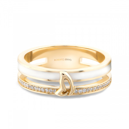 Золотое кольцо с бриллиантами Chicky AYZ03370Y