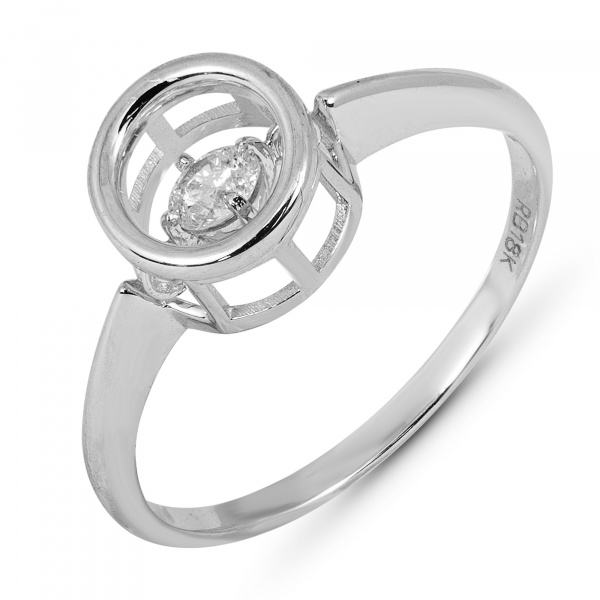 Золотое кольцо с бриллиантом Salsa SY01RL