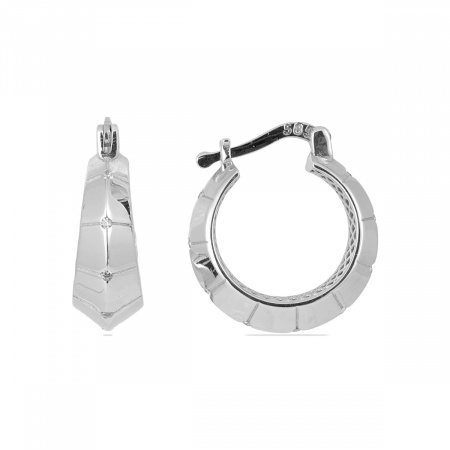 Золотые серьги с цирконами Golden Line ORLE015
