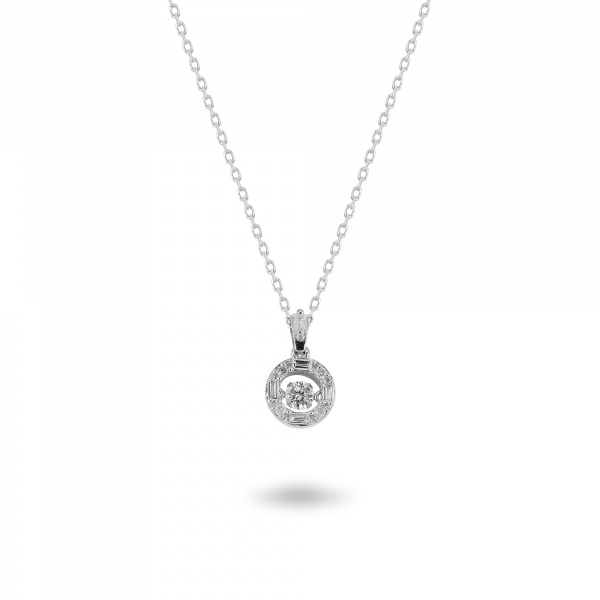 Золотое колье с бриллиантами Salsa TMSPY-W