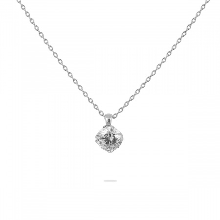 Золотое колье с бриллиантом Diamond Love YK260131KA