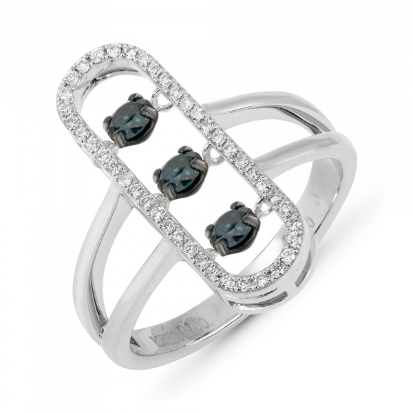 Золотое кольцо с бриллиантами Salsa AYZ01962