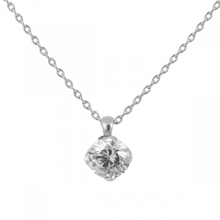 Золотое колье с бриллиантом Diamond Love YK260131KA