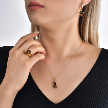 Золотое кольцо с бриллиантом Gallica GLHR0017-00