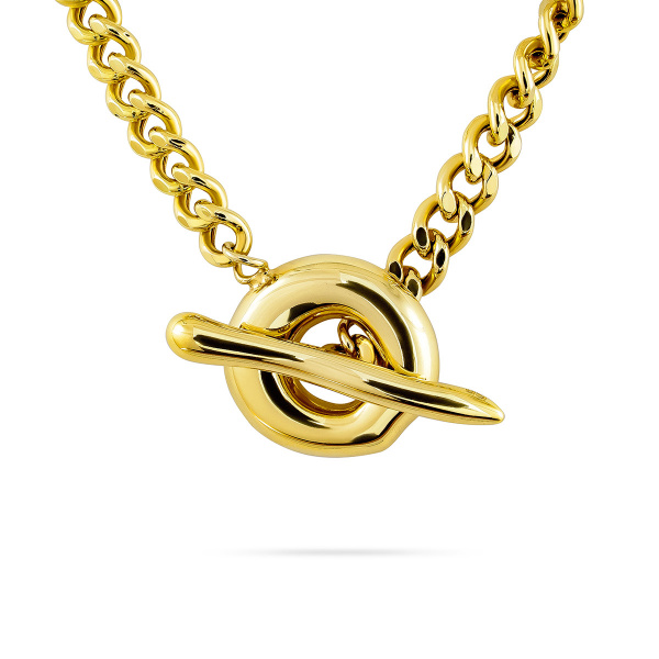 Золотое колье Golden Line THN0048