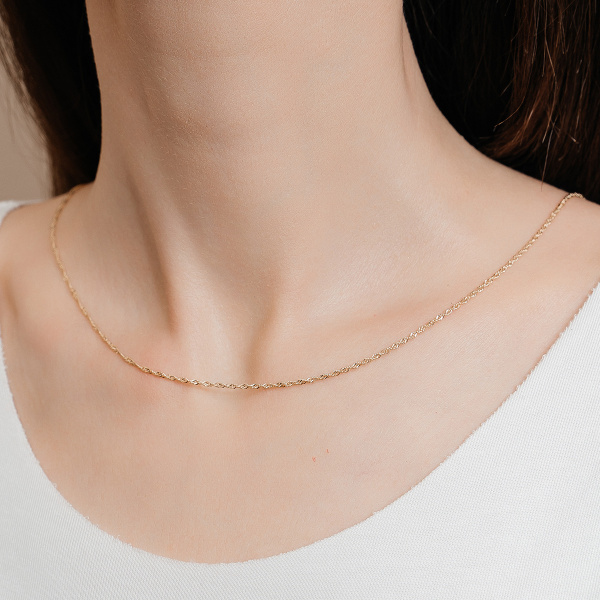 Цепь золотая Golden Line 6025051L-45