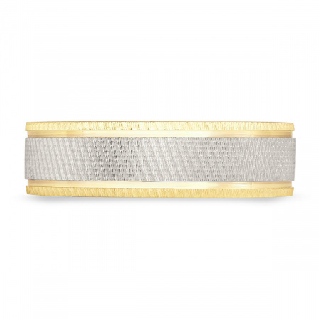 Золотое обручальное кольцо мужское с сапфиром Amore Infinito 560-000-1742