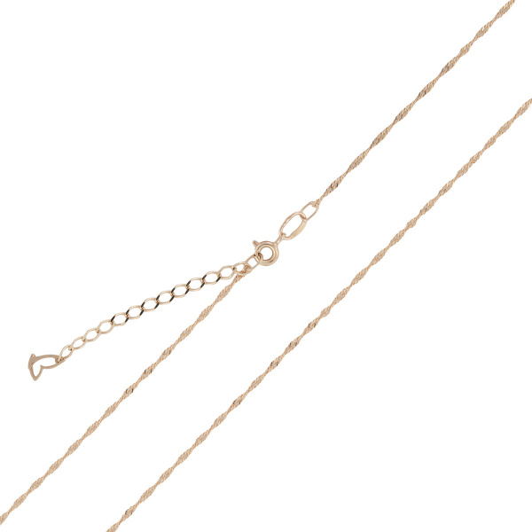 Цепь золотая Golden Line 6025051L-45