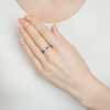 Золотое кольцо Diamond Love с бриллиантами и сапфирами AYZ01496