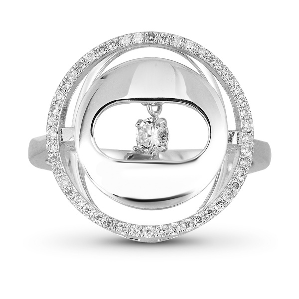 Золотое кольцо с бриллиантами Salsa AYZ03310