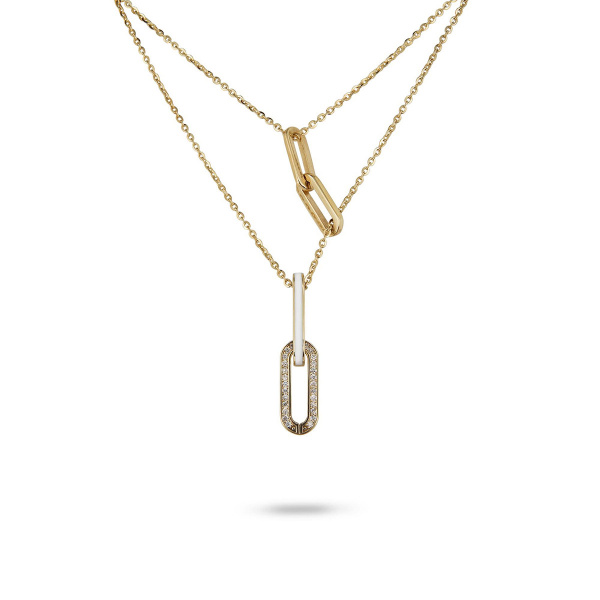 Золотое колье с бриллиантами Attach TMNN01-Y-WW