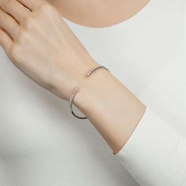 Золотой браслет с бриллиантами Cool B12143W