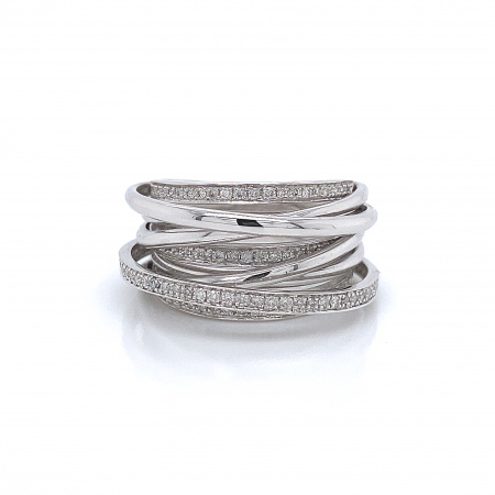 Золотое кольцо с бриллиантами Diamond Love P448DWA4WT