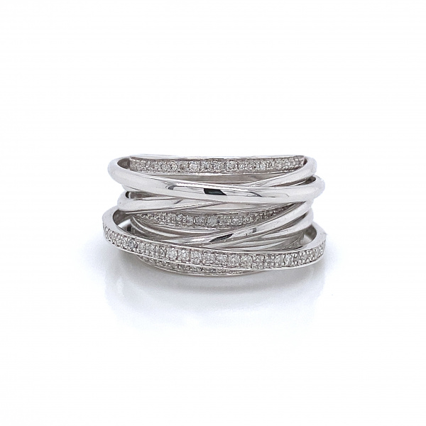 Золотое кольцо с бриллиантами Diamond Love P448DWA4WT