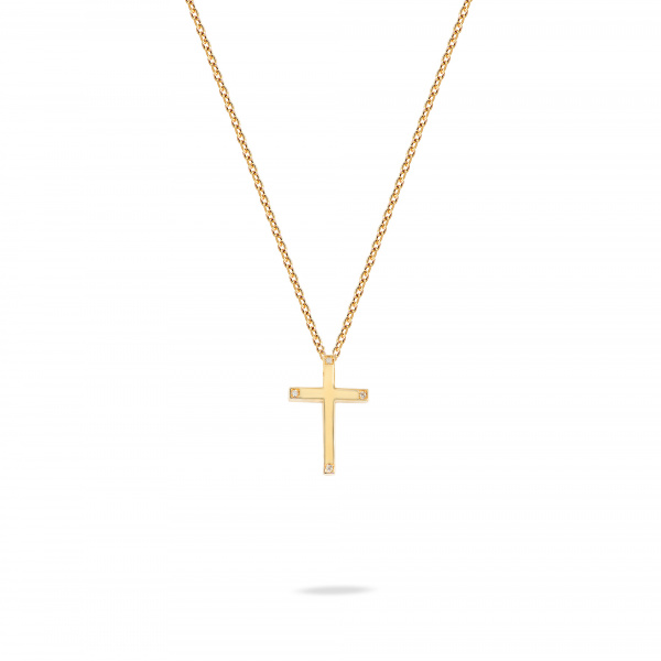 Золотое колье с бриллиантами Diamond Love THEKT2-P-Y