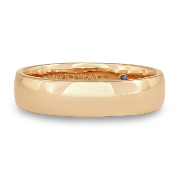 Золотое обручальное кольцо с сапфиром Amore Infinito 200-000-310