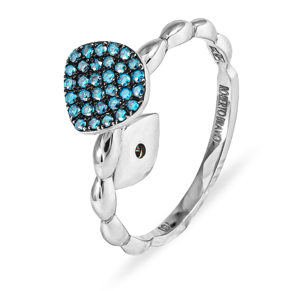 Золотое кольцо с бриллиантами Naviblue AYZ01088-W