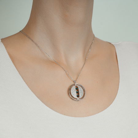 Золотое колье с бриллиантами Salsa AKL03419