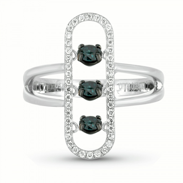 Золотое кольцо с бриллиантами Salsa AYZ01962