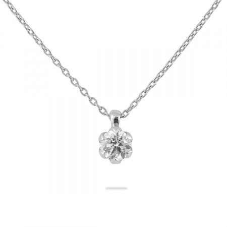 Золотое колье с бриллиантом Diamond Love YK260132KA