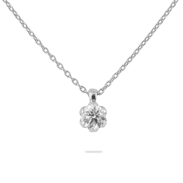 Золотое колье с бриллиантом Diamond Love YK260132KA