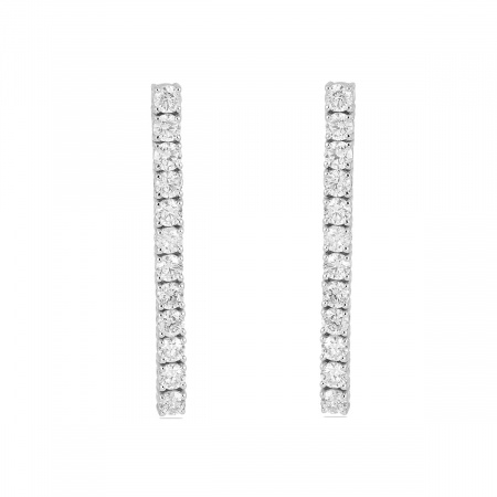 Золотые серьги с бриллиантами Diamond Love YB248914EA