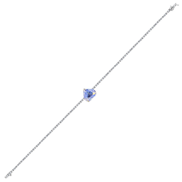 Золотой браслет с бриллиантами и сапфиром Diamond Love ASLSY08