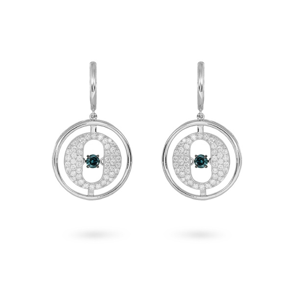 Золотые серьги с бриллиантами Salsa AKP01000