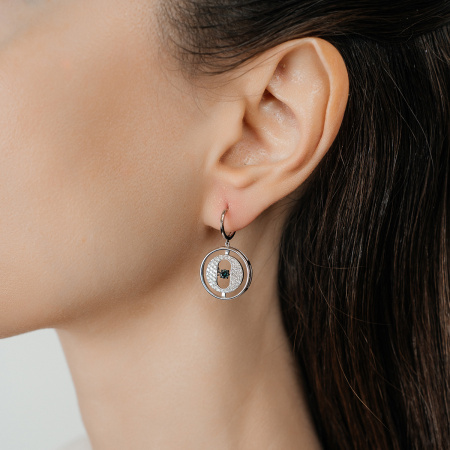 Золотые серьги с бриллиантами Salsa AKP01000