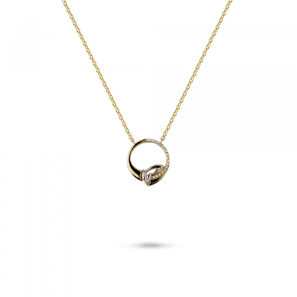 Золотое колье с бриллиантами Chicky CKHP0002-00