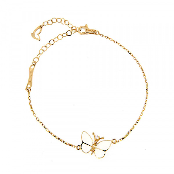 Золотой браслет с бриллиантом White Dreams WDB000007-00