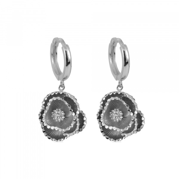 Золотые серьги Soul Dance с сапфирами SDE000013-01