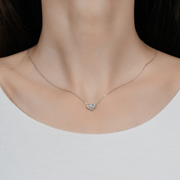 Золотое колье с бриллиантами Diamond Love GAHRT1296