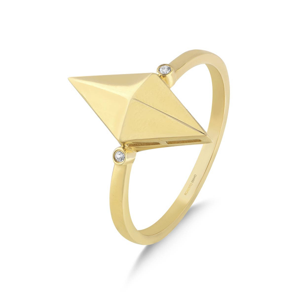 Золотое кольцо с сапфирами Volare VLR000018-00