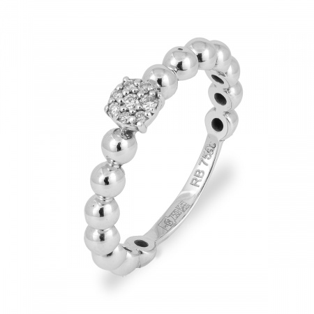 Золотое кольцо с бриллиантами Diamond Love AR4046-W