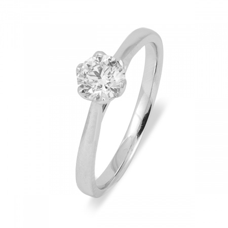 Золотое кольцо с бриллиантом Diamond Love YK260132YA