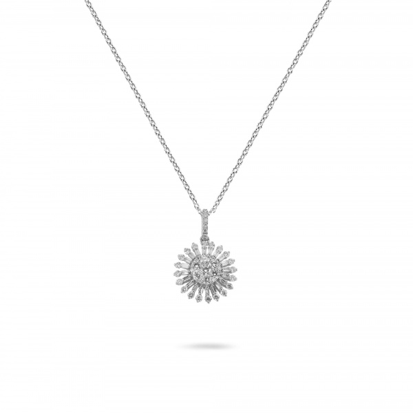 Золотое колье Diamond Love с бриллиантами OZCLN0002