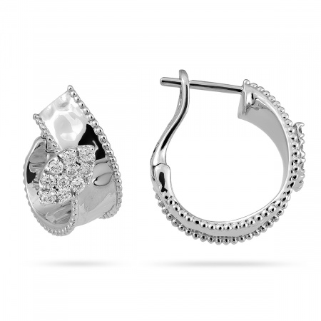 Золотые серьги Diamond Love AE5185-W