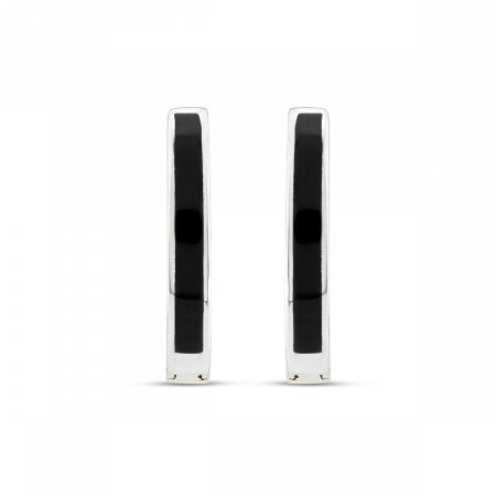 Золотые серьги с эмалью Chicky CHXE0004BW-00