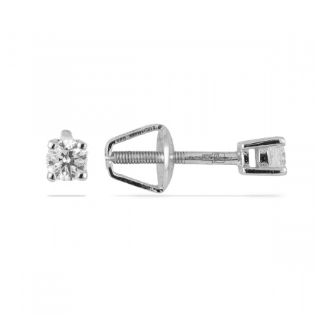 Золотые серьги с бриллиантами Diamond Love YK029319EC