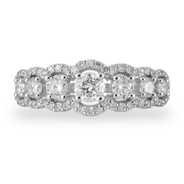 Золотое кольцо с бриллиантами Diamond Love 11021R